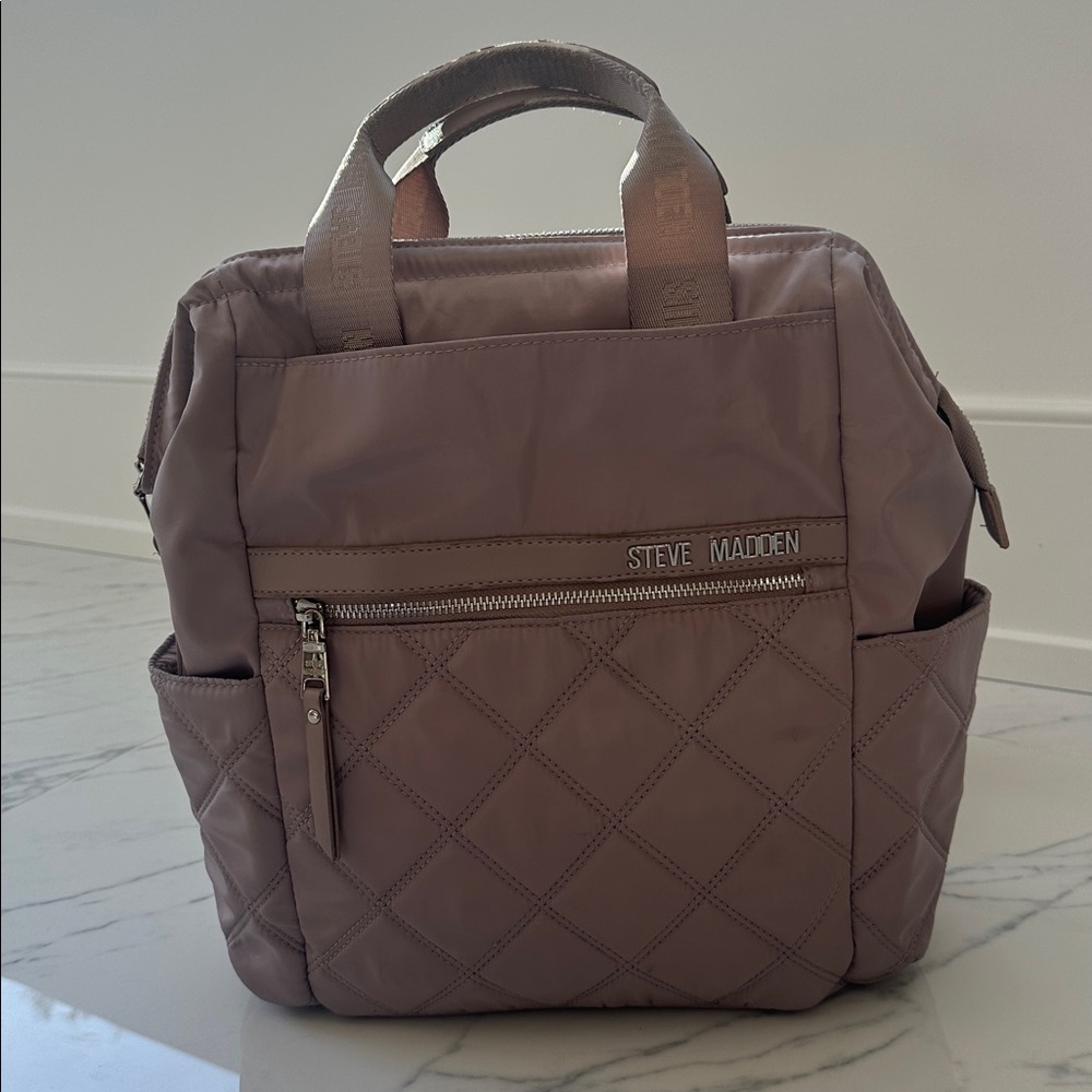 Steve Madden Quilted Backpack - Picture 7 of 11